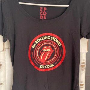 ROLLING STONES "Zip Code" 2015 Concert Tour (LG) T-Shirt